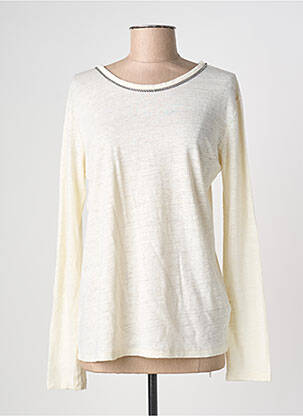 Top alb MAJESTIC FILATURES femeie