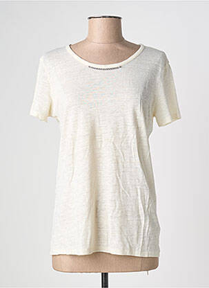 Top alb MAJESTIC FILATURES femeie