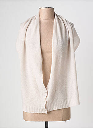 Vestă fără mâneci alb LUNA DI SETA femeie