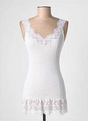 Top/Caraco alb OSCALITO femeie