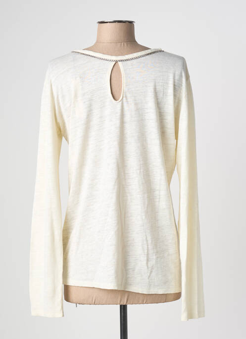 Top alb MAJESTIC FILATURES femeie