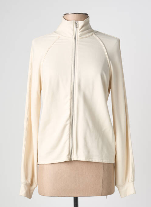 Jachete casual bej MAJESTIC FILATURES femeie