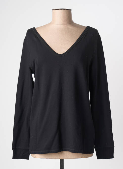 Top negru MAJESTIC FILATURES femeie