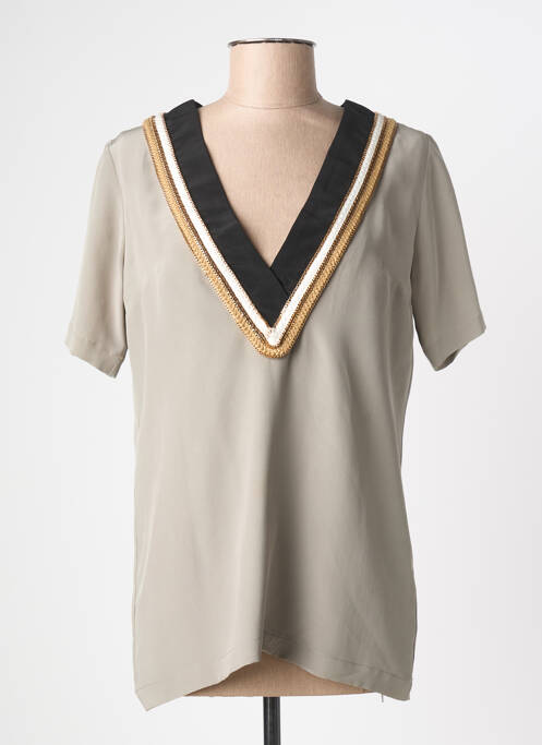 Top gri ELLA LUNA femeie