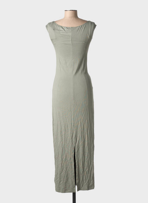 Rochie lungă verde MAJESTIC FILATURES femeie