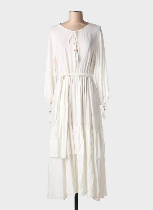 Rochie lungă alb CHIARA FIORINI femeie