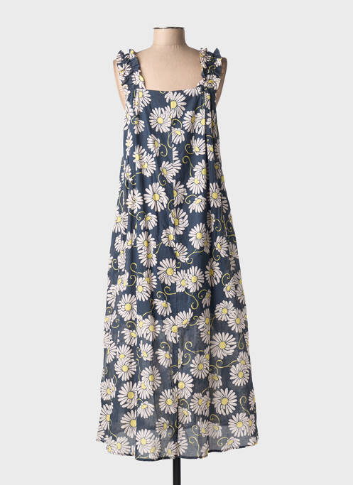 Rochie lungă albastru ZYGA femeie