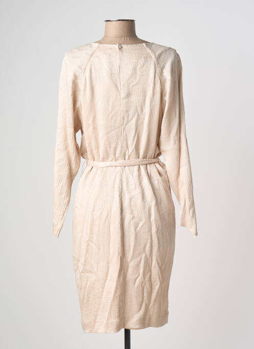 Rochie midi bej INTROPIA femeie