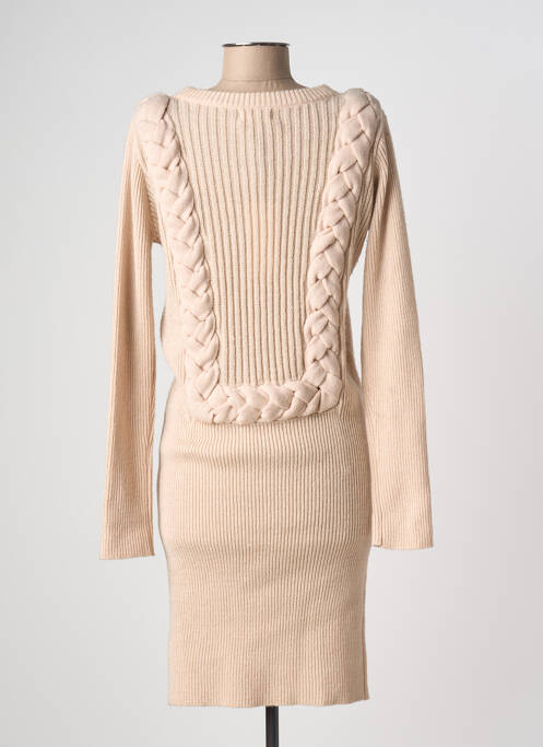 Rochie pulover bej INTROPIA femeie