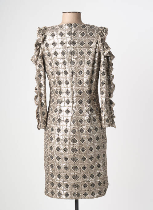 Rochie midi bej INTROPIA femeie