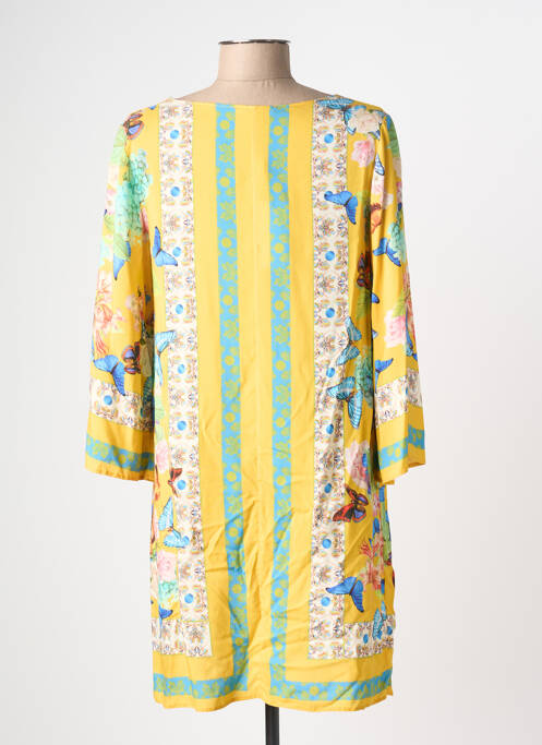 Rochie scurtă galben CHIARA FIORINI femeie