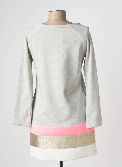 Rochie scurtă gri ELLA LUNA femeie