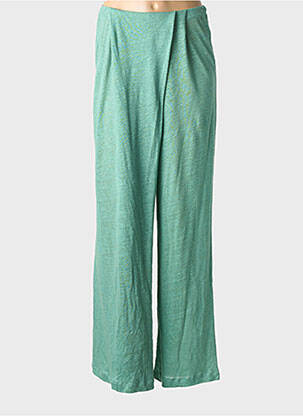 Pantalon larg verde CHACOK femeie
