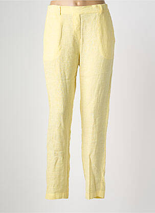 Pantalon drept galben ZYGA femeie