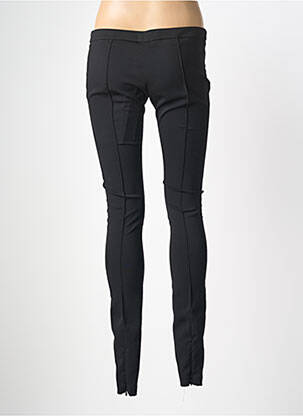 Pantalon slim țesătură poplin mărime normală negru MANGANO femeie