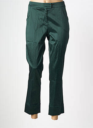 Pantalon 7/8 închidere cu fermoar sub clapetă cu cârlig mărime normală verde CHACOK femeie