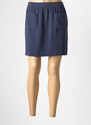 Fustă scurtă albastru ZYGA femeie