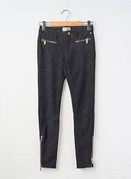 Pantalon slim elasticitate mărime normală negru GOLD ON THE ROCKS femme