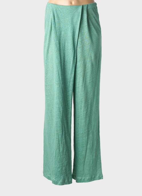 Pantalon larg verde CHACOK femeie
