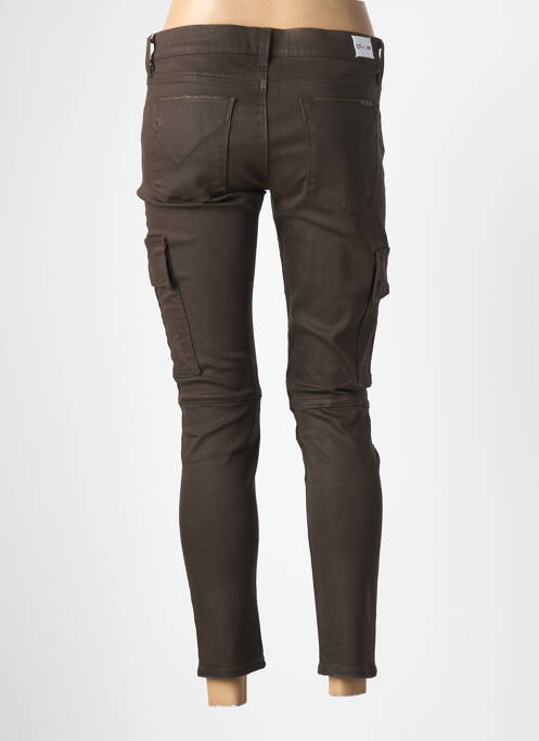 Pantalon slim maro HUDSON femeie