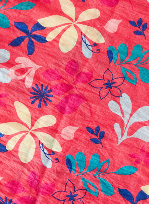 Eșarfă cusături întărite roz ZYGA femme