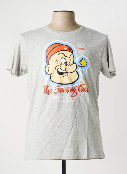 Tricou gri RITCHIE bărbat