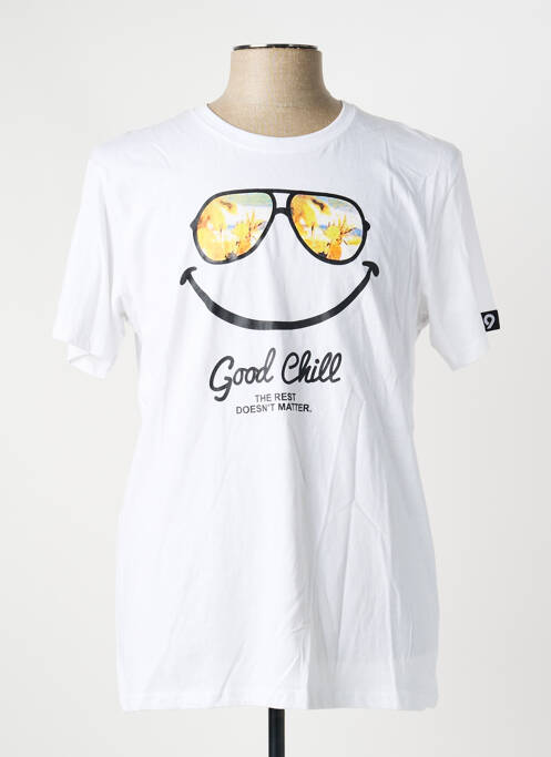 Tricou alb TREEKER 9 bărbat