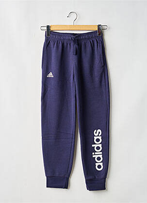Trening serigrafie talie elastică albastru ADIDAS băiat