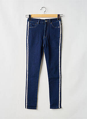 Blugi skinny buzunare albastru WAXX femeie