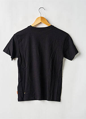 Tricou croială dreaptă mâneci scurte negru KAPORAL băiat