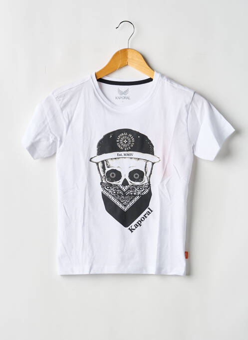 Tricou alb KAPORAL băiat