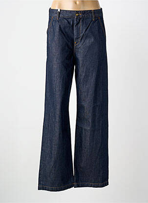 Blugi cu croială evazată albastru TEDDY SMITH femeie