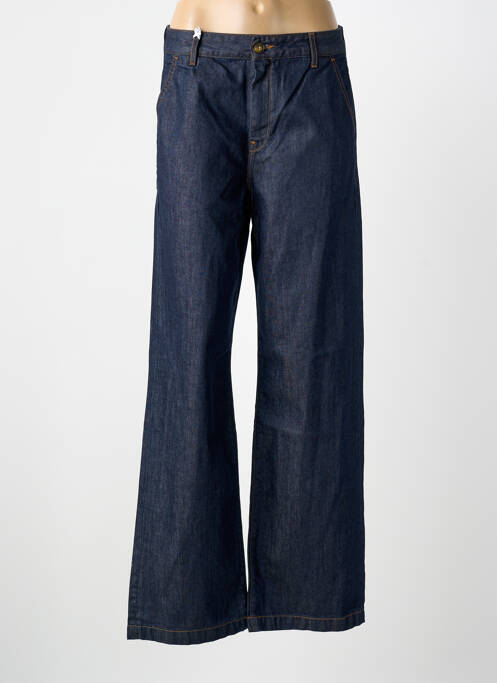 Blugi cu croială evazată albastru TEDDY SMITH femeie