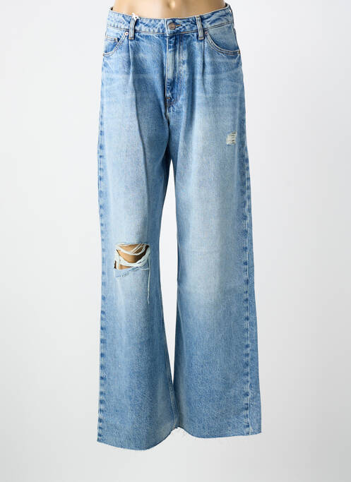 Blugi cu croială evazată albastru TEDDY SMITH femeie