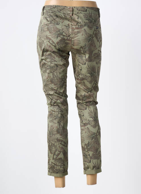 Pantalon 7/8 verde TEDDY SMITH femeie