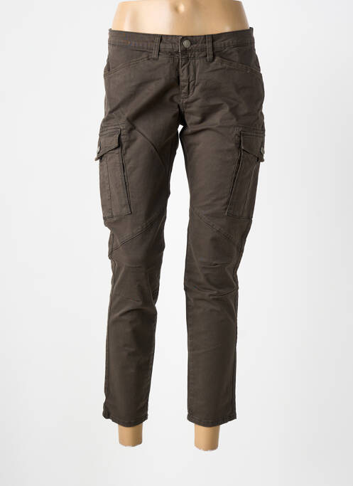 Pantalon 7/8 maro TEDDY SMITH femeie