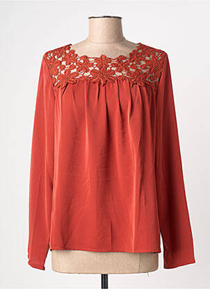 Cămașă portocaliu AKOZ DE TOI femeie