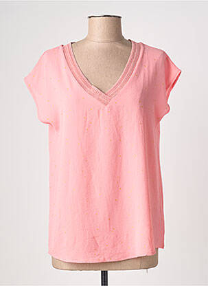 Top roz V.CODE femeie