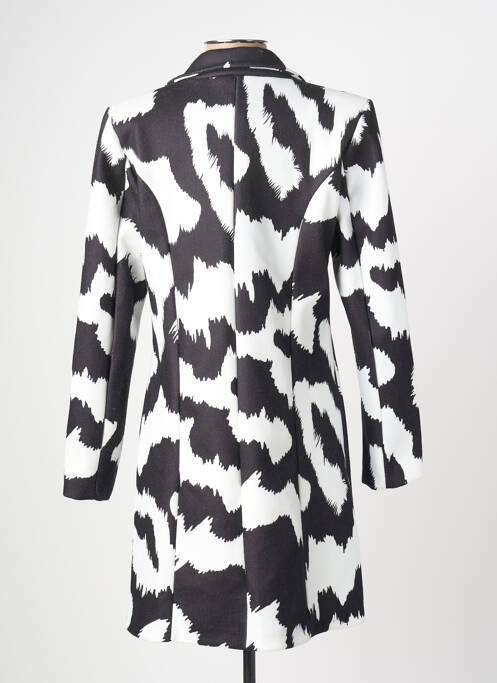 Palton lung negru JOLIFLY & JUSTINE Y femeie