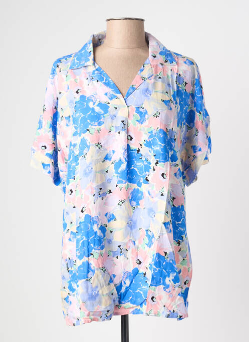 Tunică mâneci scurte albastru MELYA MELODY femeie