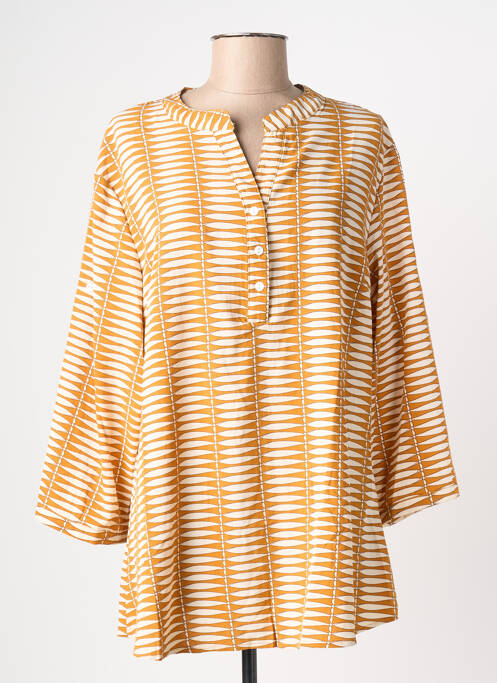 Tunică mâneci lungi galben CHRISTY femeie