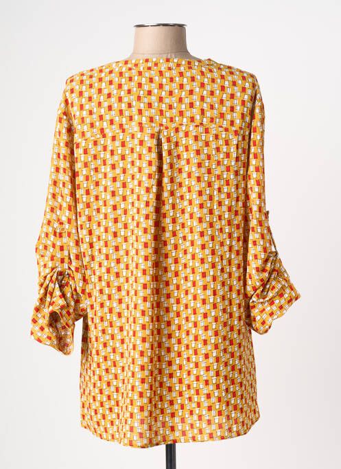 Tunică mâneci lungi galben CHRISTY femeie