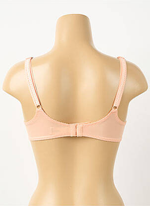 Sutien efect material satinat top sutien modelat roz EMPREINTE femeie