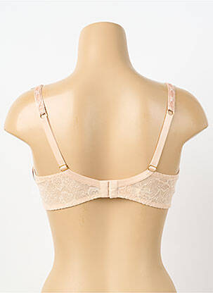Sutien broderie top sutien modelat culoare piersică AUBADE femeie