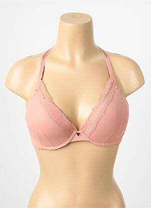 Sutien bretea multi poziție sutien cu susținere înaltă și burete detașabil roz închis SIMONE PERELE femme