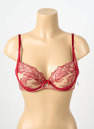 Sutien top sutien push-up top sutien push-up roșu AUBADE femeie