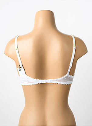 Sutien efect material satinat top sutien modelat alb MARIE JO femeie