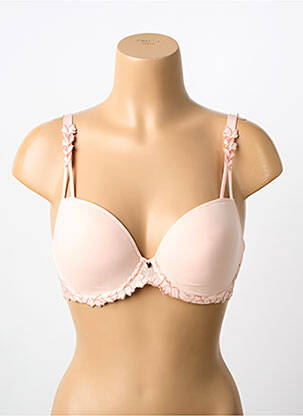 Sutien broderie top sutien modelat roz MARIE JO femeie