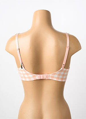 Sutien efect material satinat top sutien modelat roz MARIE JO femeie