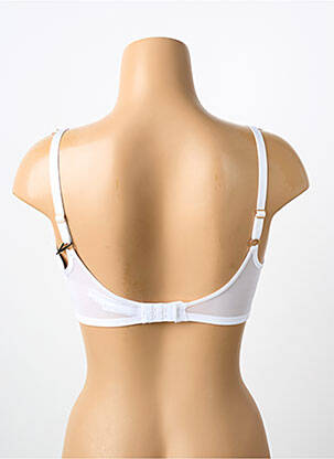 Sutien efect material satinat top sutien modelat alb MARIE JO femeie